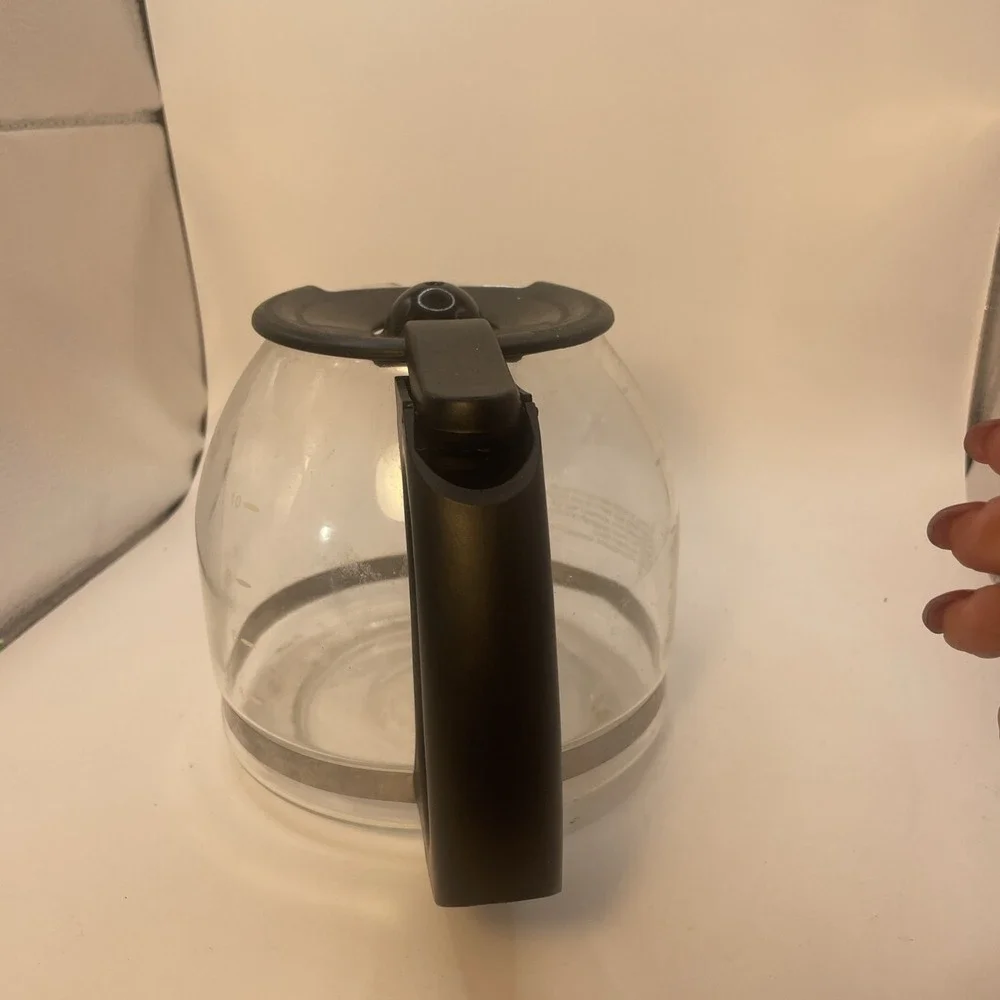 12-Cup Replacement Coffee Carafe Compatible with Mr. Coffee Maker Pot‎ - Black - Picture 2 of 8